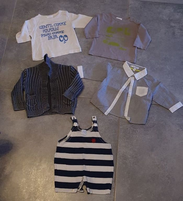 Petit lot vêtements garçon 3 mois