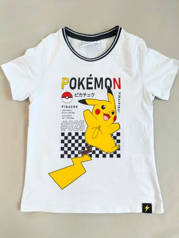 ⚡ T-shirt Pokémon Pikachu – Taille 8 ans - Très bon état ⚡