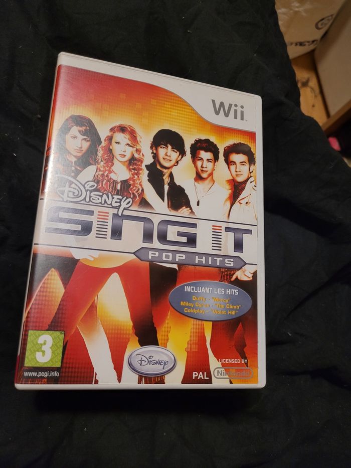 Sing it pop hits wii