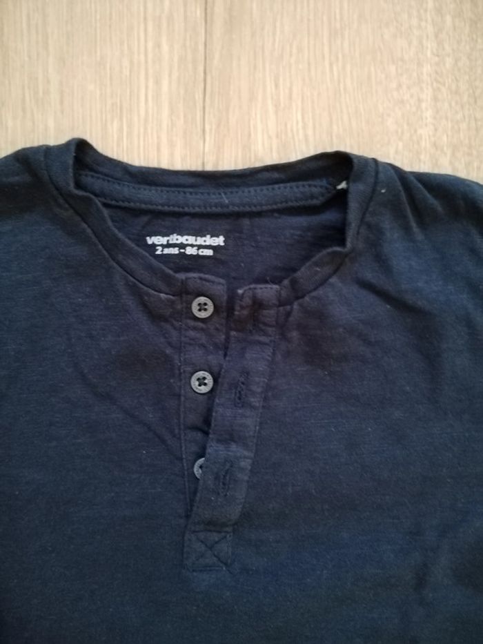 Lot 4 t-shirt manches longues unis 2 ans - photo numéro 7