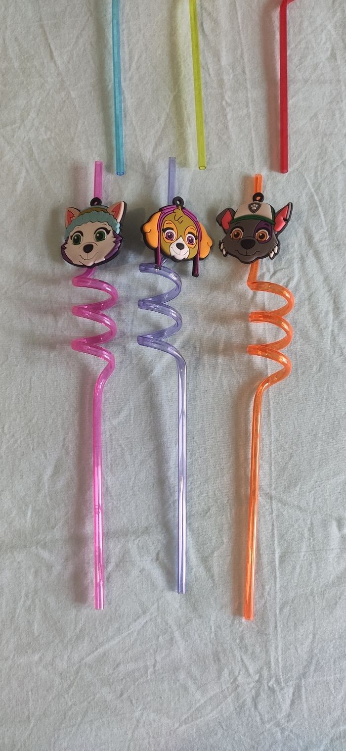 Lot 6 paille pat patrouille neuve - photo numéro 3