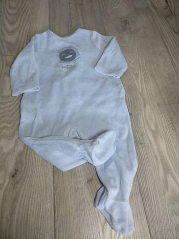Pyjama velours taille 9 mois