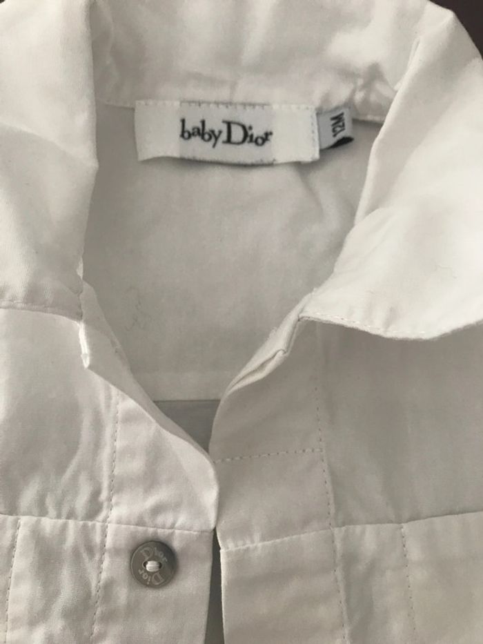 Chemise Baby Dior 12 mois - photo numéro 4