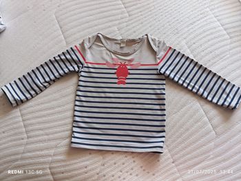 T-shirt de plage Obaïbi taille 2 ans