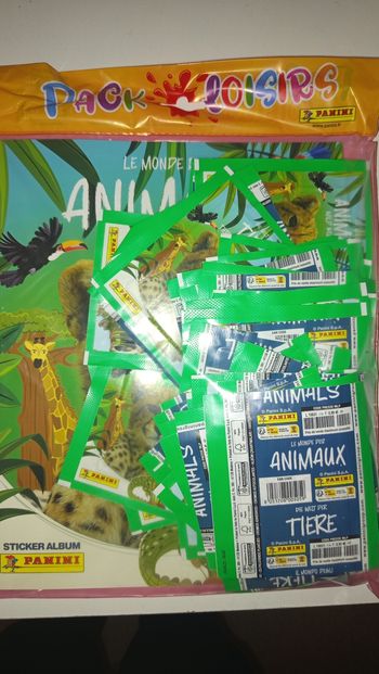 Panini animaux les records