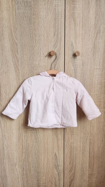 Veste à capuche bébé fille – Pom Petit Pom – 3 mois – Rose clair