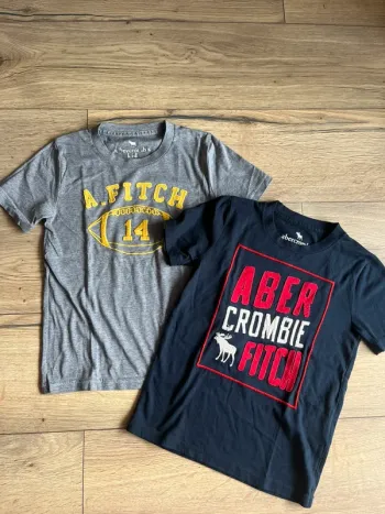 Lot teeshirt coton Abercrombie 5-6ans