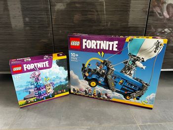 Lot Lego Fortnite « Battle Bus » &  « Supply Lama »
