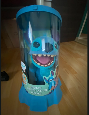 Stitch peluche Réal FX Interactive NEUF