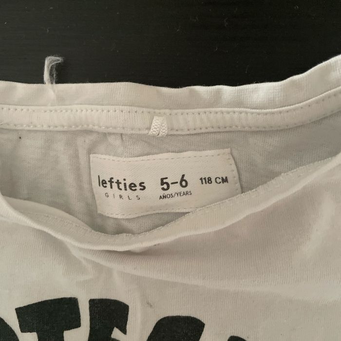 Lot de 2 tee-shirt fille Lefties - photo numéro 4