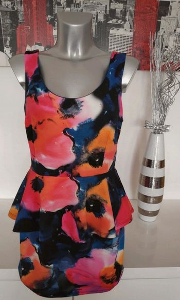 Robe sexy fleurie Taille L
