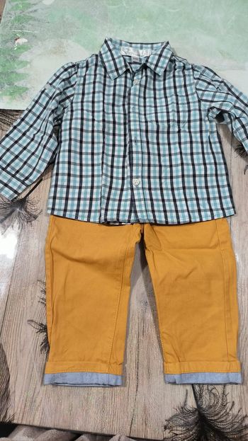 Ensemble pantalon et chemise