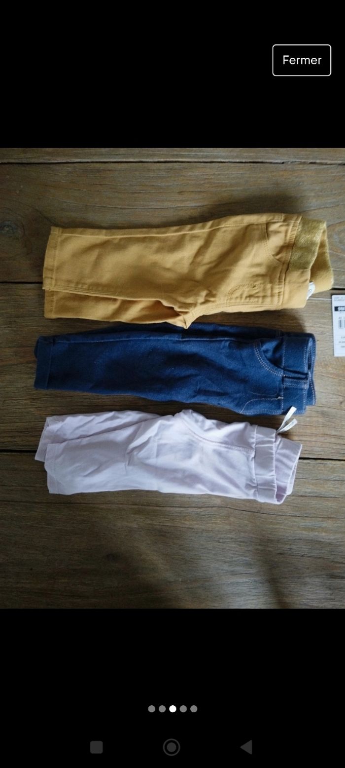 Lot 11 pièces fille 9 mois - photo numéro 3