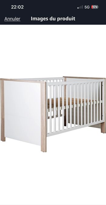 Lit + matelas bébé