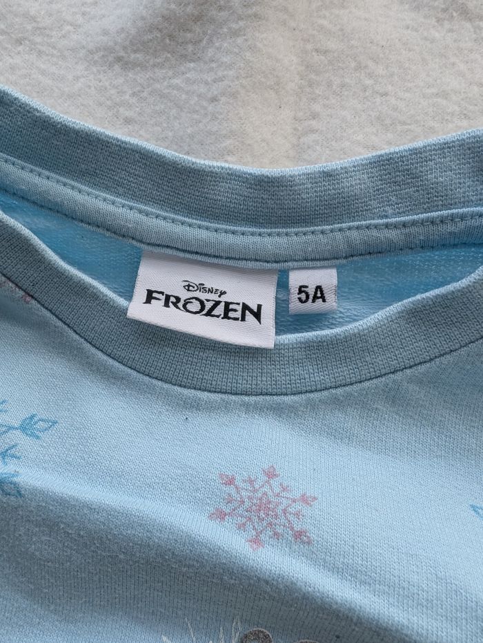 Sweat bleu ciel Reine des neiges - 5A - Disney FROZEN - photo numéro 7