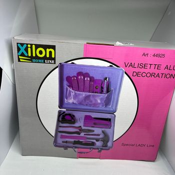 Valisette, alu, bricolage, spécial, femme