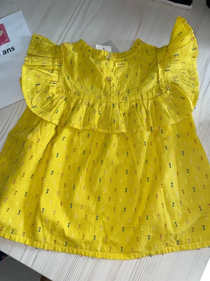 Blouse catimini 6 ans neuve - photo numéro 6