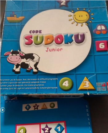 Jeu code sudoku junior