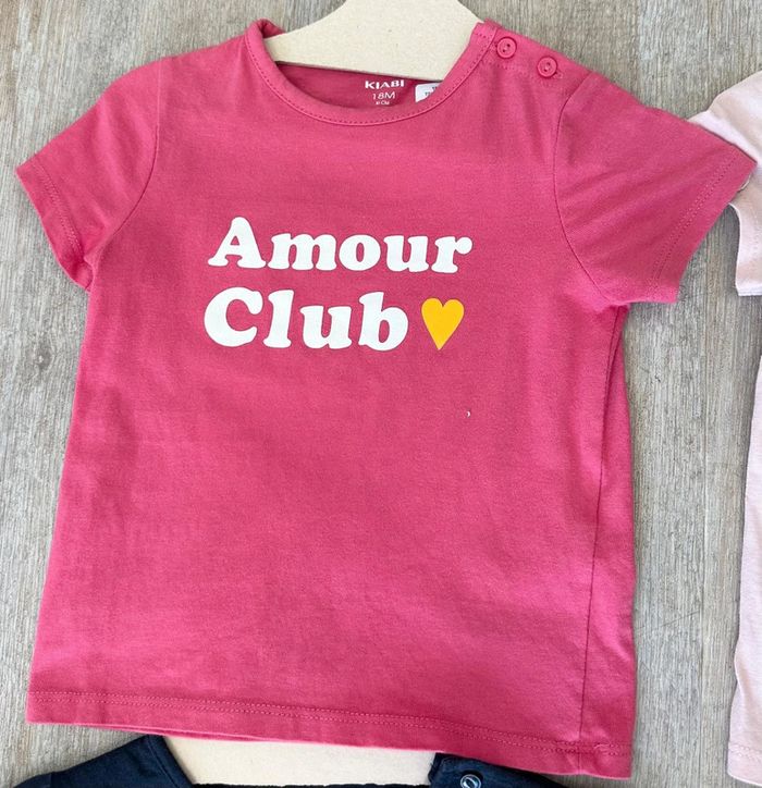 Lot de quatres t-shirt Kiabi - photo numéro 3