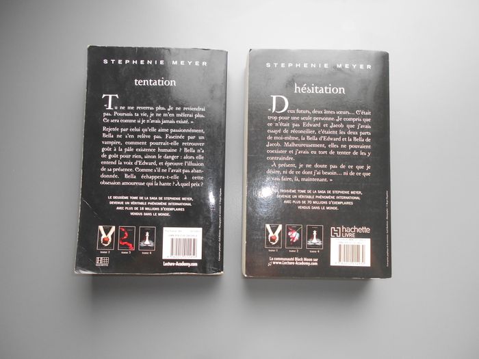 Livres: Tentation et Hésitation (Stephenie Meyer) - photo numéro 2