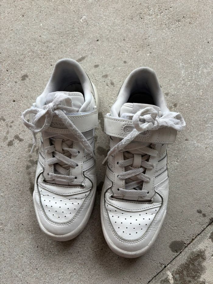 Basket Adidas blanche - photo numéro 8