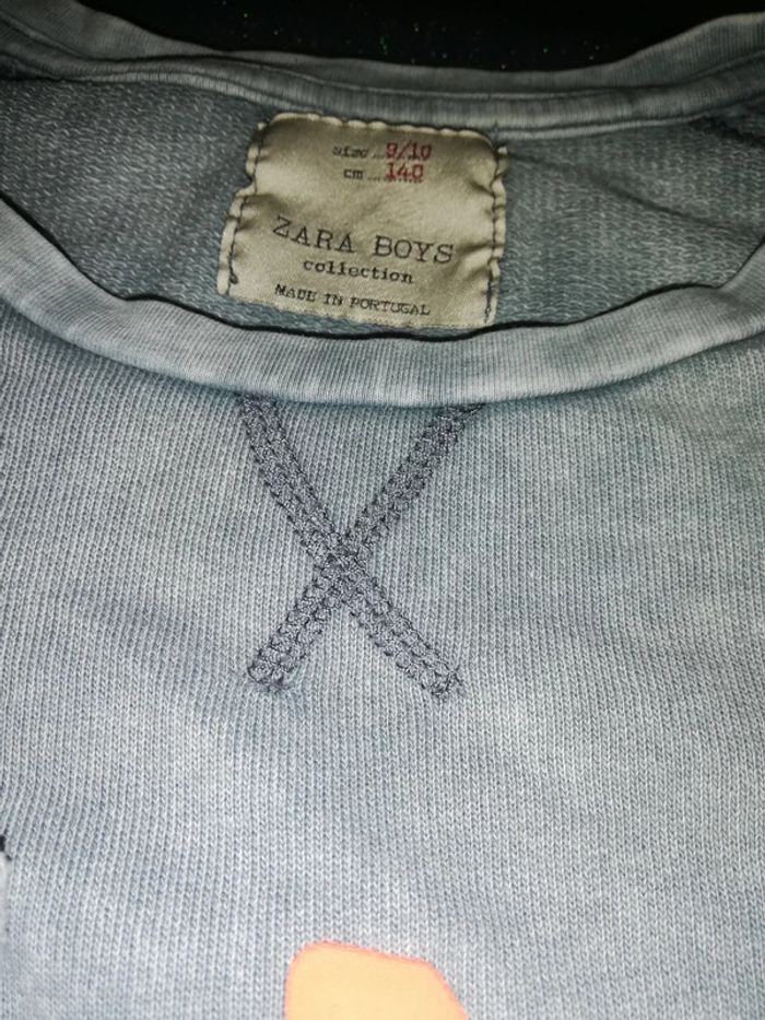 Sweat Zara ahora tie and dye 9/10ans - photo numéro 3