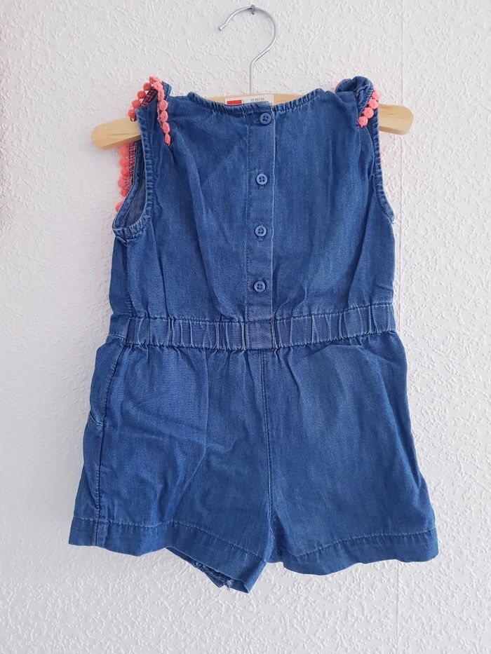 Primark - Combishort en jean (9 mois) - photo numéro 3