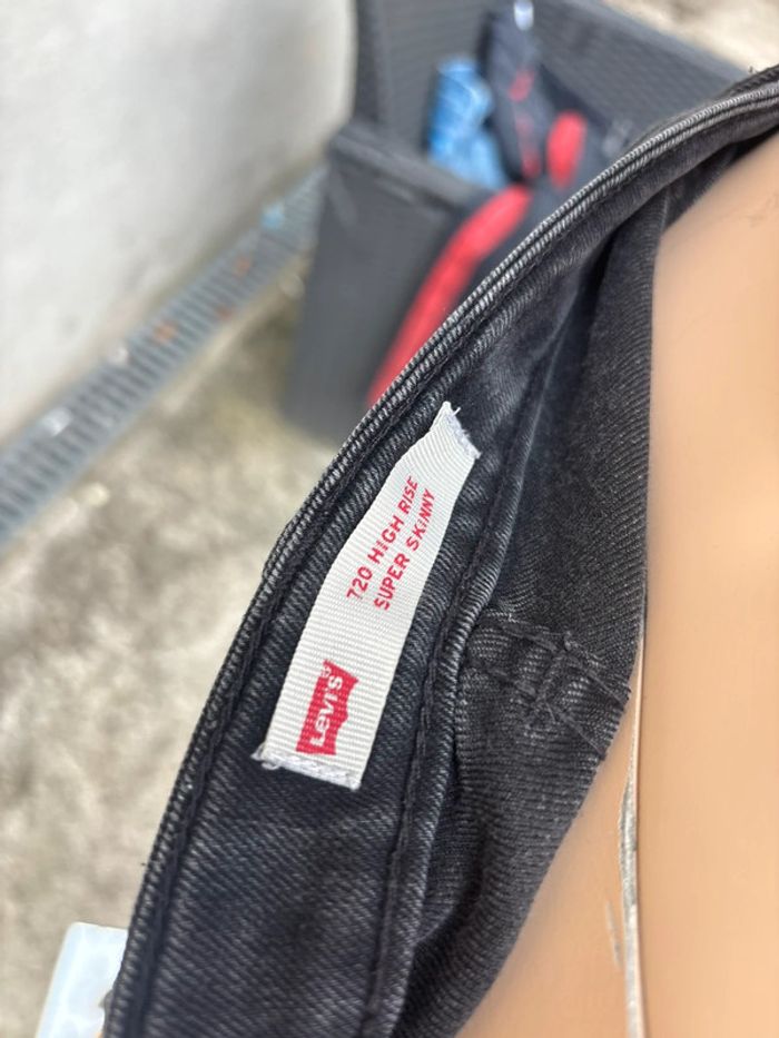 Jeans Lévis femme high rose super skinny - photo numéro 8
