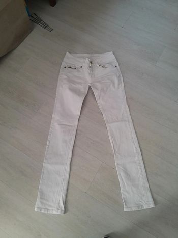 Jean taille basse avec fermeture poche Kiabi