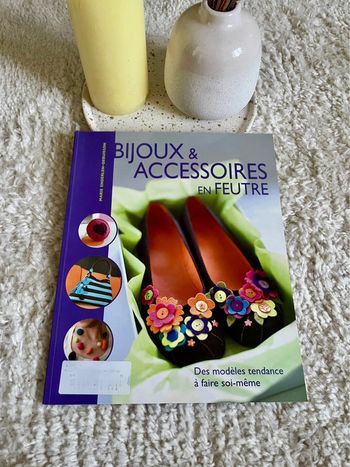 Livre - Bijoux et accessoires en feutre