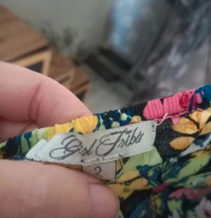 Combi-shorts fleurie taille 38 - photo numéro 3