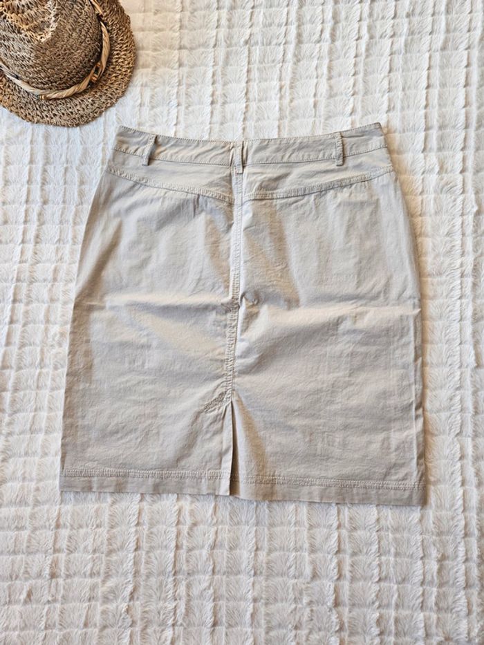 Jupe beige taille 38 - photo numéro 3