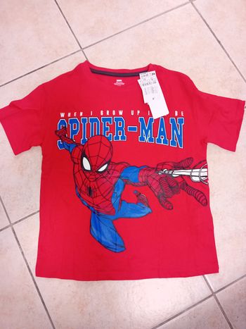 Tee shirt Neuf spiderman 10 ans