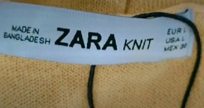 Pull fin OverSize jaune Zara Taille L Neuf - photo numéro 3