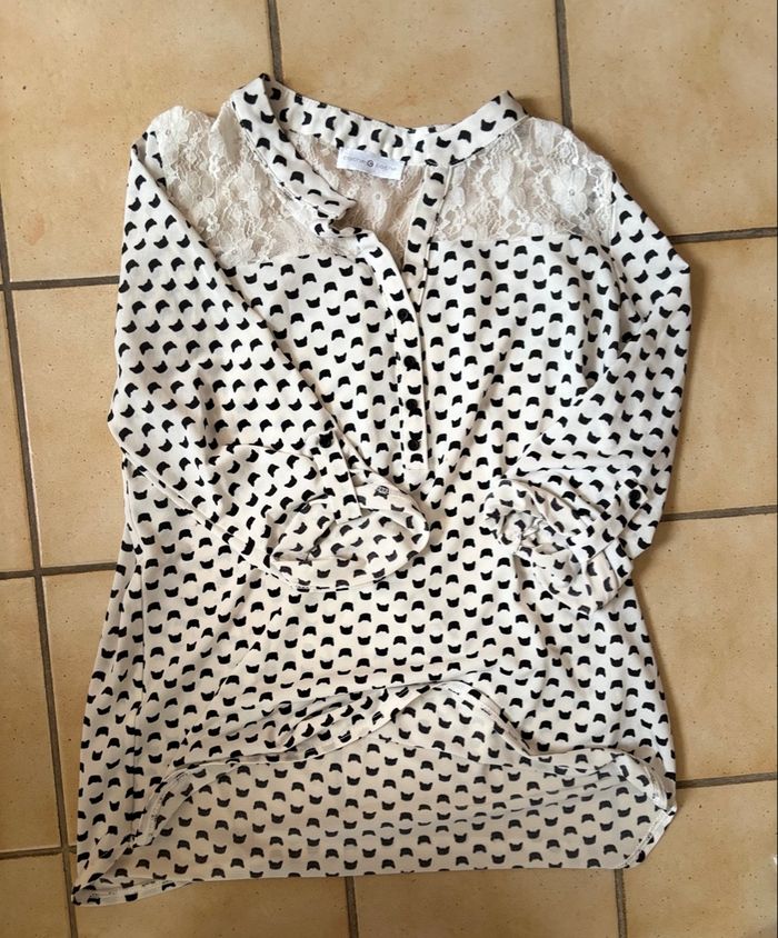 Chemisier à motifs - photo numéro 2