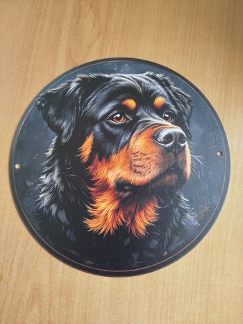 Plaque décorative Rottweiler