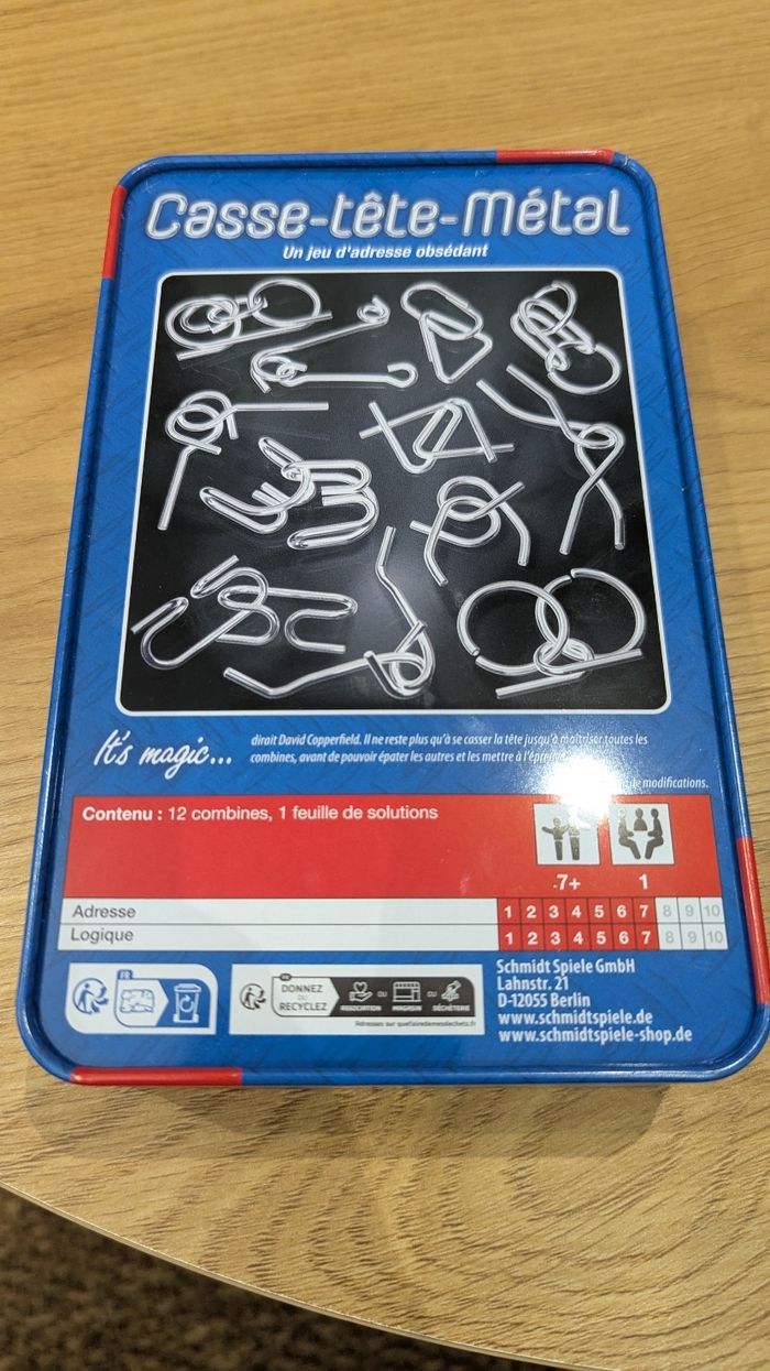 Casse tête métal - photo numéro 2