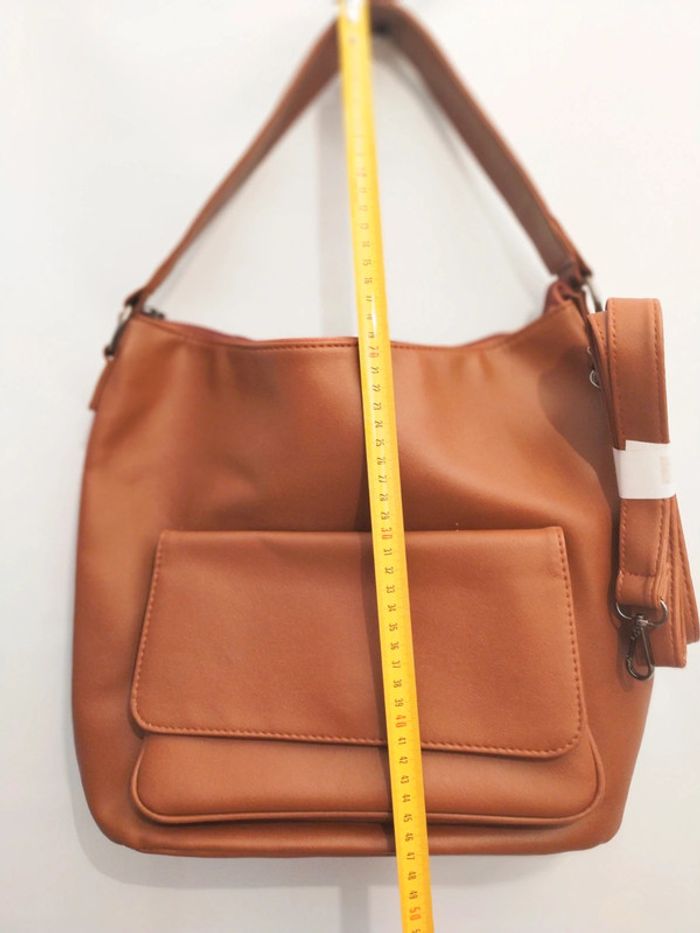 Sac a main bandoulière marron - photo numéro 3