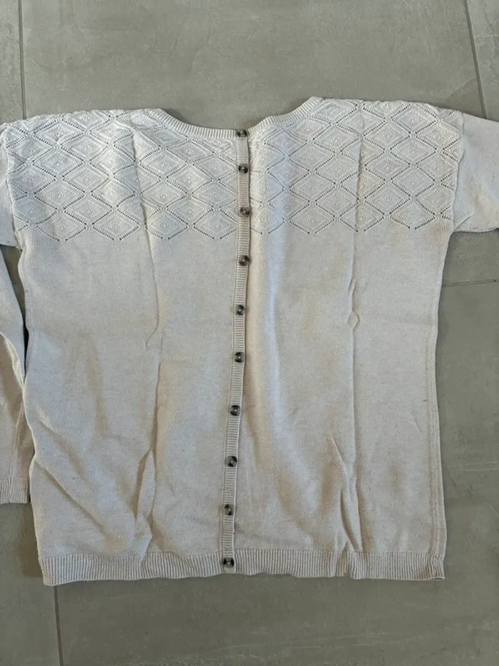 Petit pull beige roxy - photo numéro 5