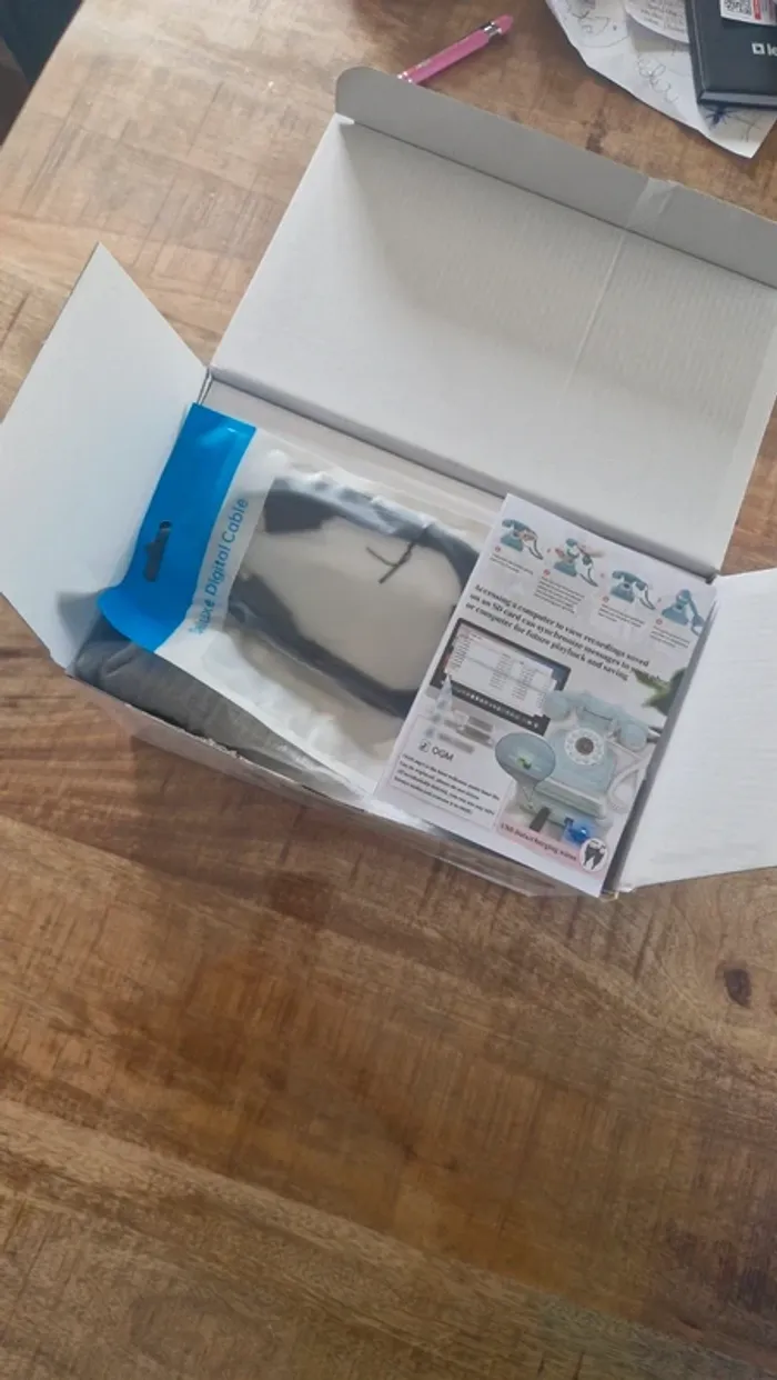 Livre d'or audio noir, mariage NEUF, jamais utilisé - photo numéro 5