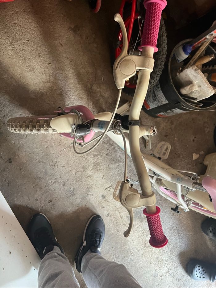 Vélo avec roulettes  fille Reine des Neiges - photo numéro 3