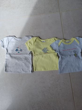 Lot Bodies manches courtes