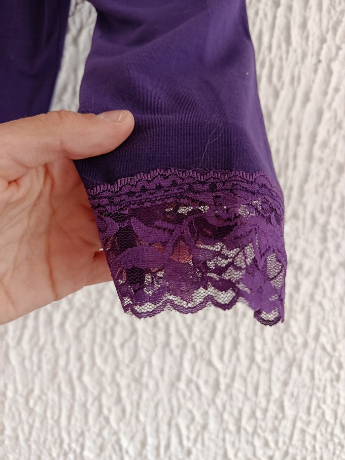 Legging violet - photo numéro 3