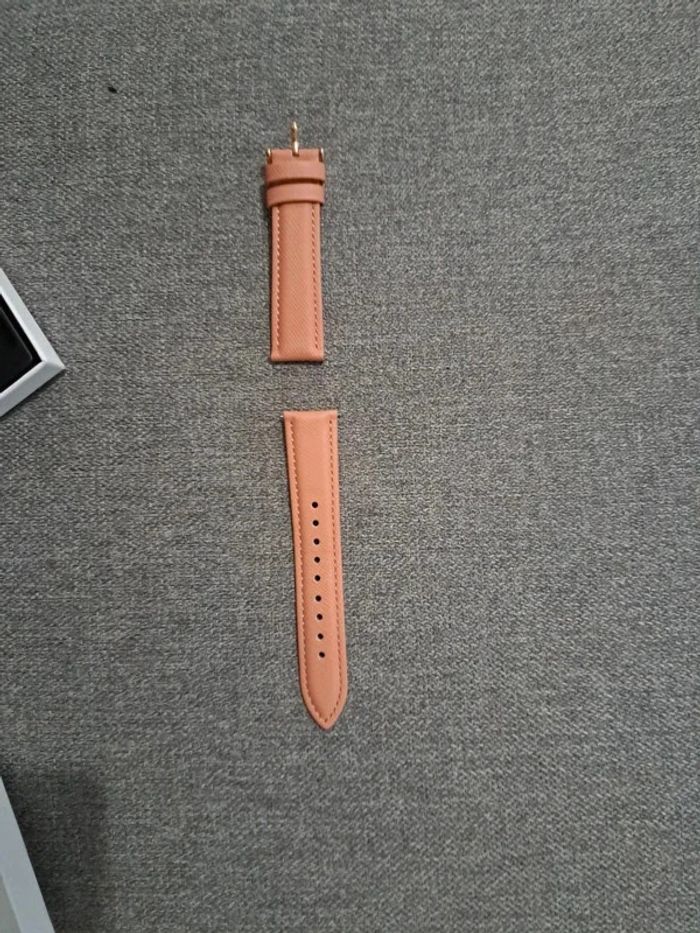 Bracelet montre cuir rose 20mm Fullmosa - photo numéro 2