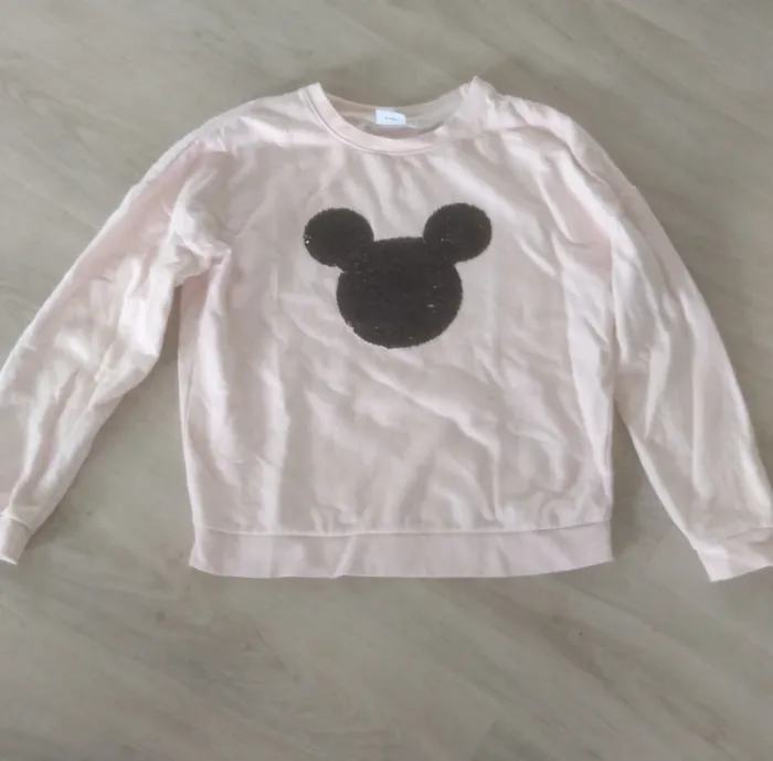 Pull rose à sequin Disney - photo numéro 4