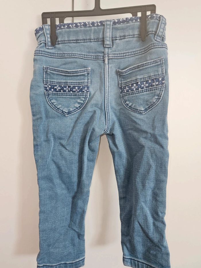 Jean bleu Creeks – 24 mois – réglable à la taille - photo numéro 2