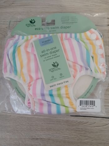 Couche de piscine lavable neuve 18/24 mois