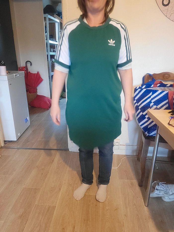 Tee shirt manches courtes long/ robe - photo numéro 3