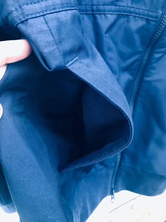 Nike Full Zip Bomber Jacket Navy blue Mens M - photo numéro 4