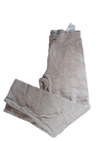 Leggins rose pâle avec paillettes Taille 6 ans
